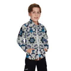 Paradise Flowers And Candle Light Kids  Windbreaker by pepitasart