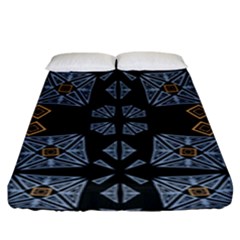Abstract Pattern Geometric Backgrounds   Fitted Sheet (king Size) by Eskimos