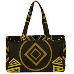 Abstract Pattern Geometric Backgrounds   Canvas Work Bag by Eskimos