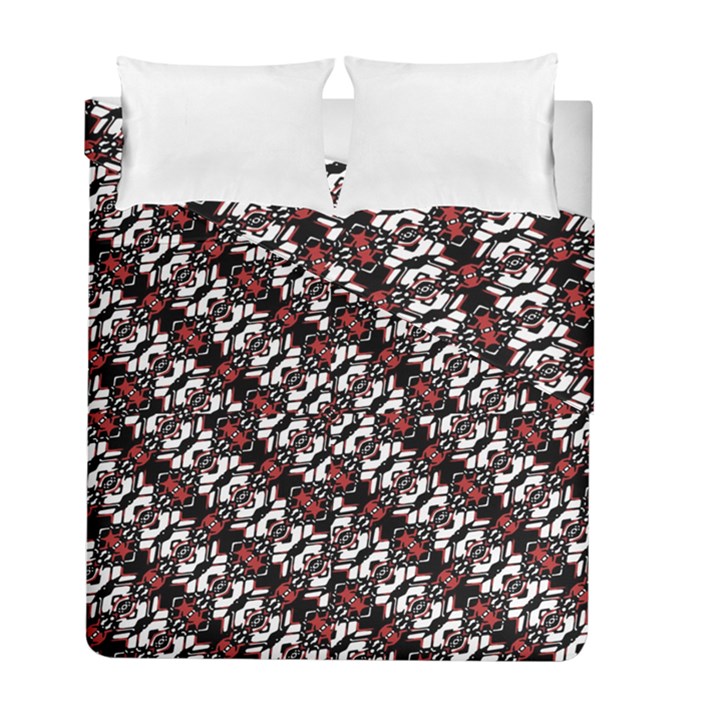 Linear Geometric Modern Pattern Duvet Cover Double Side (Full/ Double Size)