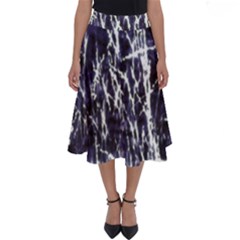 Abstract Light Games 5 Perfect Length Midi Skirt by DimitriosArt