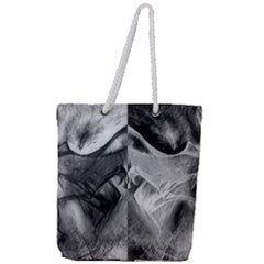 Oh, Bruce Full Print Rope Handle Tote (large) by MRNStudios