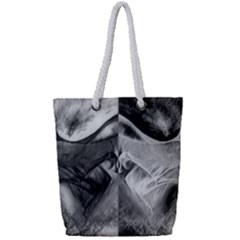 Oh, Bruce Full Print Rope Handle Tote (small) by MRNStudios