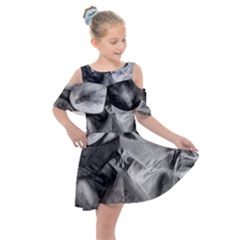 Oh, Bruce Kids  Shoulder Cutout Chiffon Dress by MRNStudios