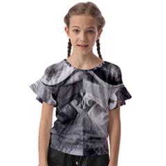 Oh, Bruce Kids  Cut Out Flutter Sleeves by MRNStudios