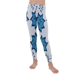 Abstract Pattern Geometric Backgrounds   Kids  Lightweight Velour Leggings by Eskimos