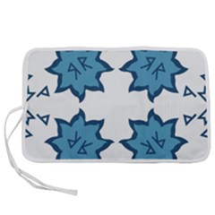 Abstract Pattern Geometric Backgrounds   Pen Storage Case (s) by Eskimos