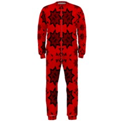 Abstract Pattern Geometric Backgrounds   Onepiece Jumpsuit (men) by Eskimos
