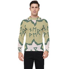 Abstract Pattern Geometric Backgrounds   Men s Long Sleeve Rash Guard