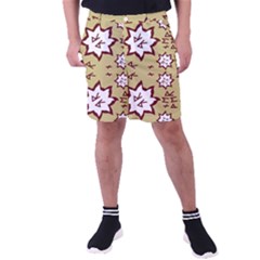 Abstract Pattern Geometric Backgrounds   Men s Pocket Shorts by Eskimos