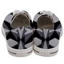 Abstract pattern geometric backgrounds   Men s Low Top Canvas Sneakers View4