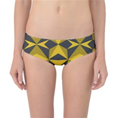 Abstract Pattern Geometric Backgrounds   Classic Bikini Bottoms by Eskimos