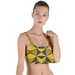 Abstract Pattern Geometric Backgrounds   Layered Top Bikini Top  by Eskimos