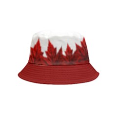 Canada Maple Leaf Reversible Bucket Hat (Kids)