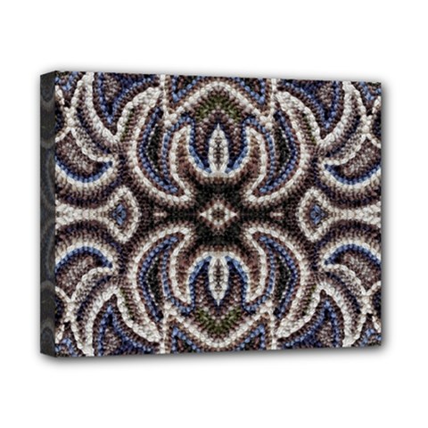 Embroidered Patterns Canvas 10  X 8  (stretched)