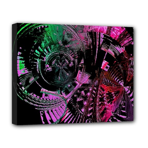 Doppler Ultrasound Deluxe Canvas 20  X 16  (stretched) by MRNStudios