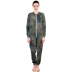 Algae Texture Patttern Onepiece Jumpsuit (ladies) by dflcprintsclothing