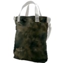 Algae Texture Patttern Canvas Messenger Bag View1