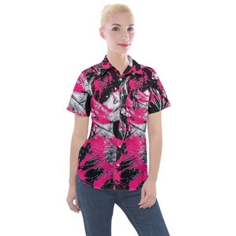 Shaman Number Two Women s Short Sleeve Pocket Shirt by MRNStudios