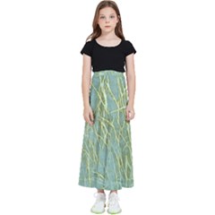 Abstract Light Games 8 Kids  Flared Maxi Skirt