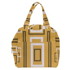 Abstract Pattern Geometric Backgrounds   Boxy Hand Bag by Eskimos