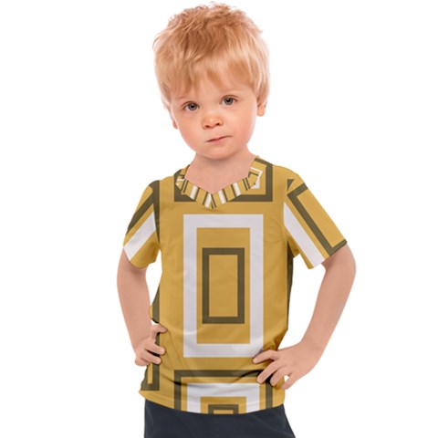 Abstract Pattern Geometric Backgrounds   Kids  Sports Tee by Eskimos