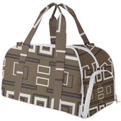 Abstract Pattern Geometric Backgrounds   Burner Gym Duffel Bag by Eskimos