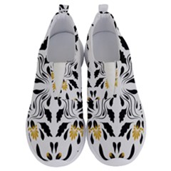 Folk Flowers Print Floral Pattern Ethnic Art No Lace Lightweight Shoes by Eskimos