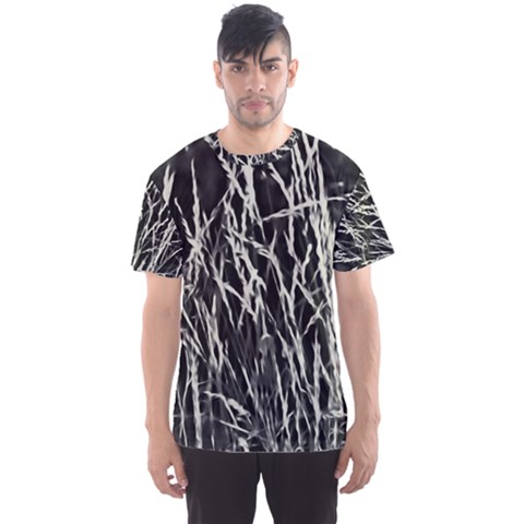 Abstract Light Games 9 Kiran Fa457 Men s Sport Mesh Tee by DimitriosArt