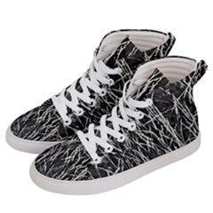 Abstract Light Games 9 Kiran Fa457 Men s Hi-top Skate Sneakers by DimitriosArt