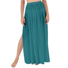 Harbor Blue Maxi Chiffon Tie-up Sarong