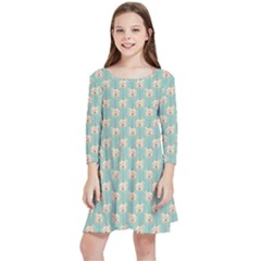 Fresh Scent Kids  Quarter Sleeve Skater Dress