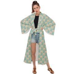 Fresh Scent Maxi Kimono