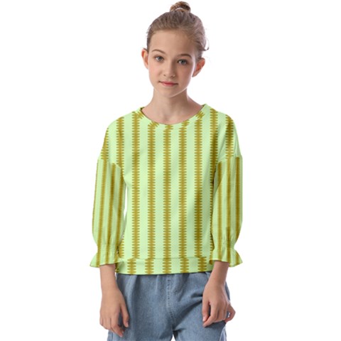 Geared Sound Kids  Cuff Sleeve Top by Sparkle