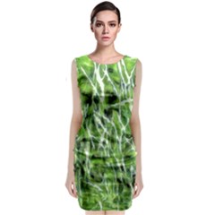 Green desire Classic Sleeveless Midi Dress