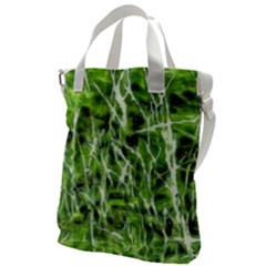 Green Desire Canvas Messenger Bag by DimitriosArt