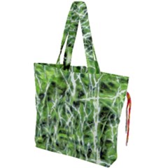 Green desire Drawstring Tote Bag