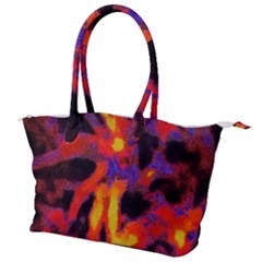 Requiem  Of The Lava  Stars Canvas Shoulder Bag by DimitriosArt