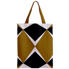 Abstract Pattern Geometric Backgrounds   Zipper Classic Tote Bag by Eskimos