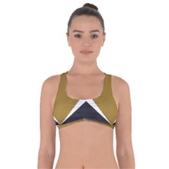 Abstract Pattern Geometric Backgrounds   Got No Strings Sports Bra by Eskimos