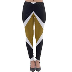 Abstract Pattern Geometric Backgrounds   Lightweight Velour Leggings by Eskimos