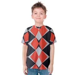 Abstract pattern geometric backgrounds   Kids  Cotton Tee