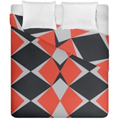 Abstract pattern geometric backgrounds   Duvet Cover Double Side (California King Size)