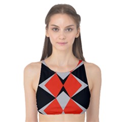 Abstract pattern geometric backgrounds   Tank Bikini Top