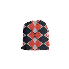 Abstract pattern geometric backgrounds   Drawstring Pouch (XS)