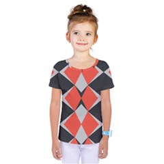 Abstract pattern geometric backgrounds   Kids  One Piece Tee