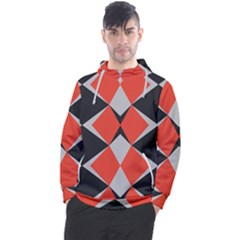 Abstract pattern geometric backgrounds   Men s Pullover Hoodie