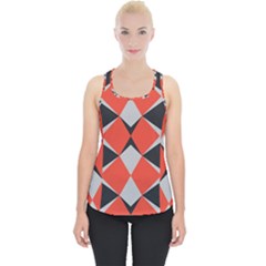 Abstract pattern geometric backgrounds   Piece Up Tank Top