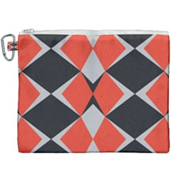 Abstract pattern geometric backgrounds   Canvas Cosmetic Bag (XXXL)