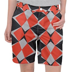 Abstract pattern geometric backgrounds   Pocket Shorts